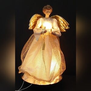 CHRISTMAS ANGEL / TREE TOPPER with LIGHTS